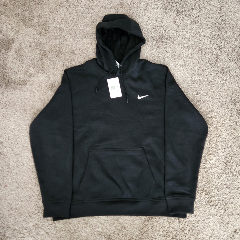 2xl Nike Men's Black Hoodie